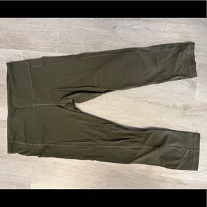 Lululemon olive green leggings